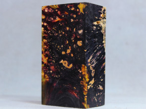 Stabilized Maple Burl Wood Mod Block